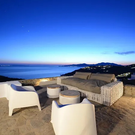 Villa Awesome Mykonos - 5 Bedrooms - Houlston - Great Panoramic Sea Views