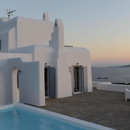 Villa Awesome Mykonos - 5 Bedrooms - Houlston - Great Panoramic Sea Views *